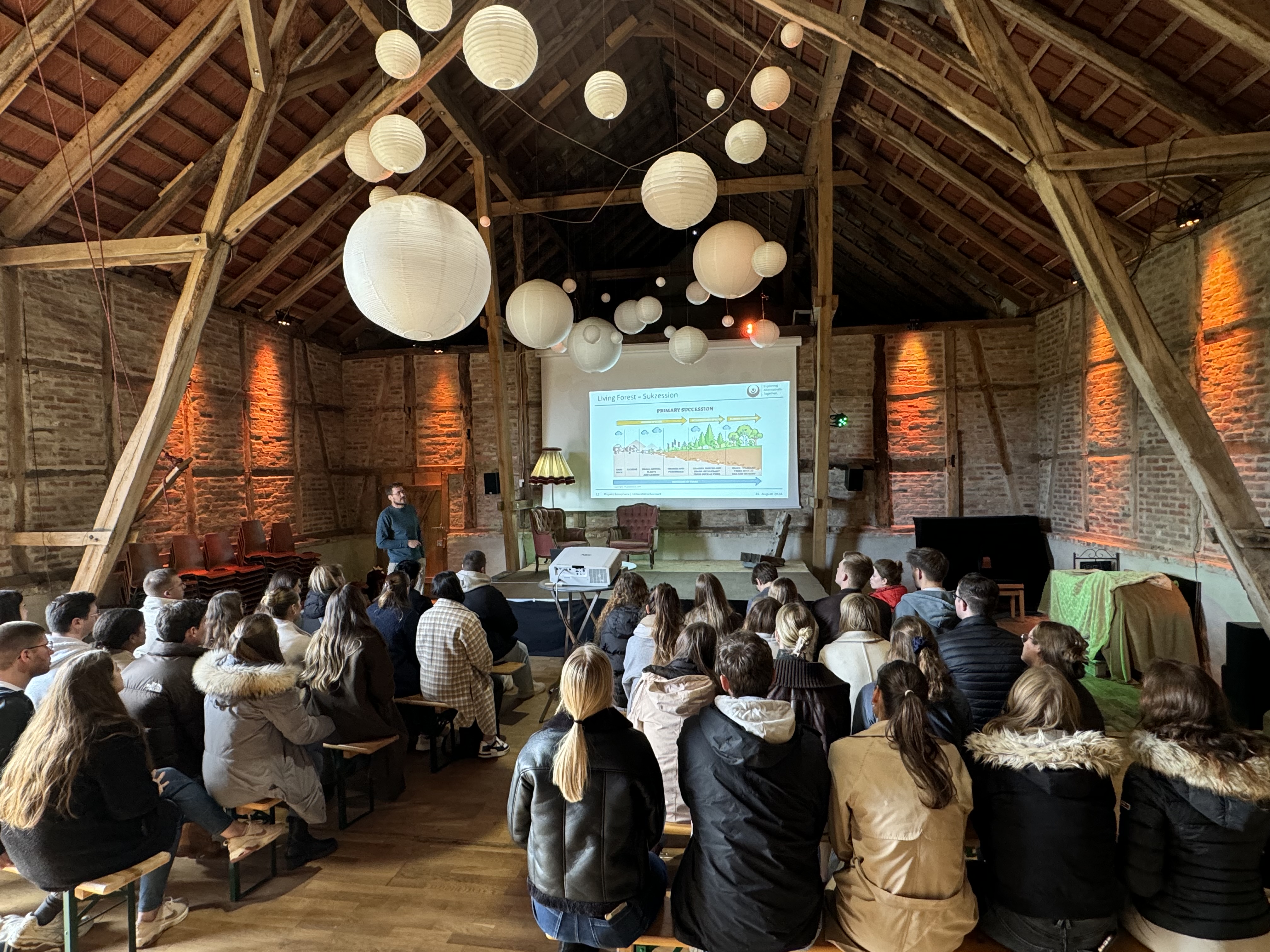 Bildungscamp in der Ecosphere